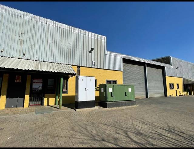INDUSTRIAL PROPERTY TO RENT IN HENNOPSPARK
